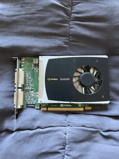 VCQ2000-T - Nvidia Quadro 2000d 1GB PCI-Express x 16 Video Graphics Card