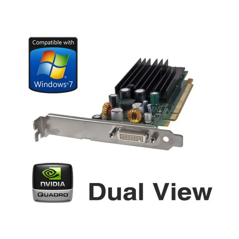 VCQ285NVS-PCIEX16-06 - PNY Quadro NVS 285 64MB PCI-Express x 16 Dual Display Capable Graphics Card