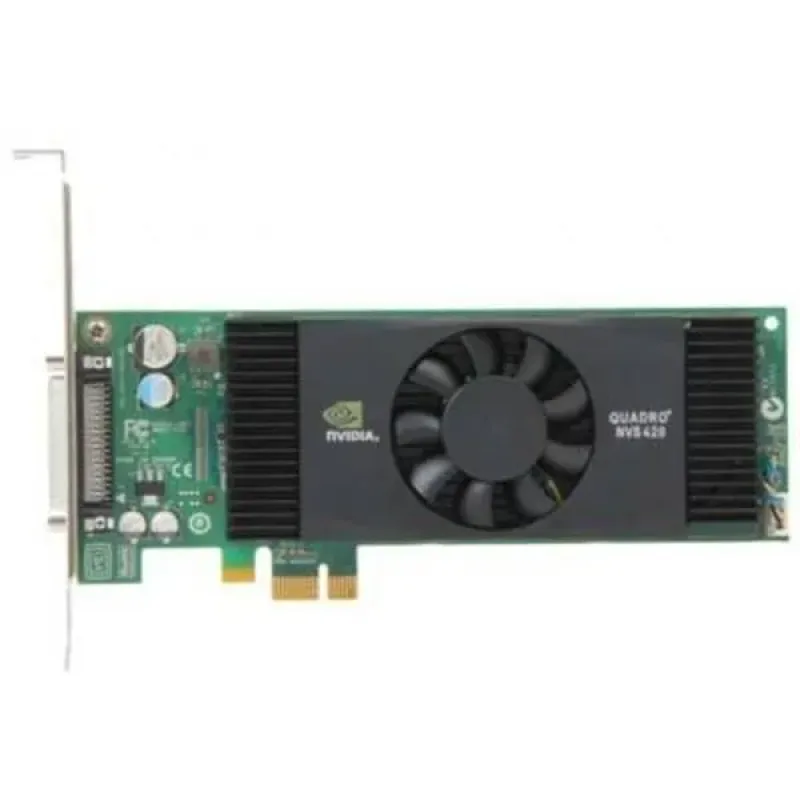 VCQ420NVS-X1 - PNY Quadro NVS 420 512MB (256MB Per GPU) 128-Bit (64-Bit Per GPU) GDDR3 PCI Express x1 Low Profile Workstation Video Graphics Card