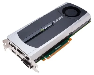 VCQ5000 - PNY Quadro 5000 2.5GB GDDR5 320-Bit HDMI / DisplayPort / Dual-Link DVI-I PCI Express 2.0 x16 Video Graphics Card