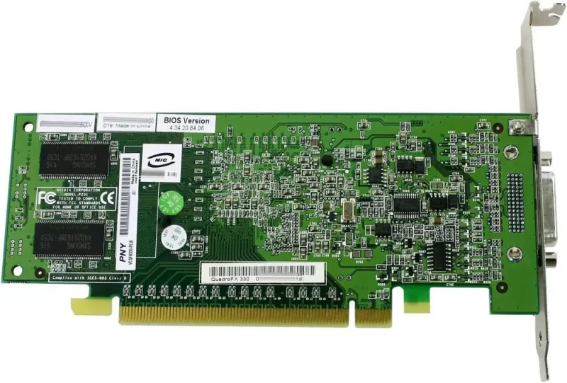 VCQFX330-PCIE-PB - PNY Technologies Quadro FX 330 64MB DDR PCI Express x16 Graphics Card