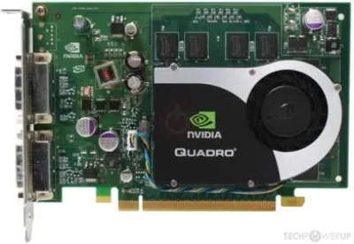 VCQFX57006 - NVIDIA Nvidia Quadro FX 570 256MB GDDR2 PCI Express Dual DVI-I Video Graphics Card