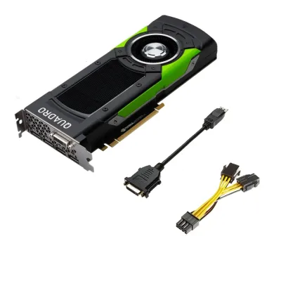 VCQGP100-PB - PNY 16GB Nvidia Quadro GP100 HBM2 4096-Bit 4x DisplayPort Dual-Link DVI-D PCI Express 3.0 x16 Video Graphics Card
