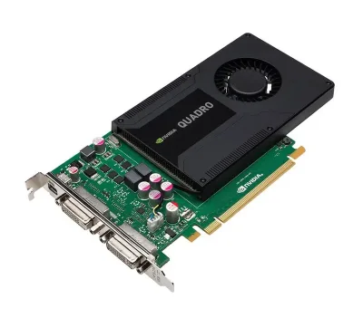 VCQK2000D-PB-B2 - PNY Nvidia Quadro K2000D 2GB GDDR5 128-Bit / DisplayPort / Dual DVI-I PCI Express 2.0 x16 Video Graphics Card