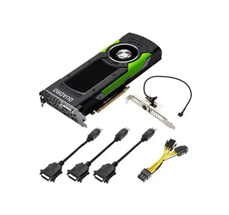 VCQP6000-PB - PNY Quadro P6000 24GB GDDR5X 384-Bit / 4x DisplayPort / DVI Stereo PCI Express 3.0 x16 Video Graphics Card
