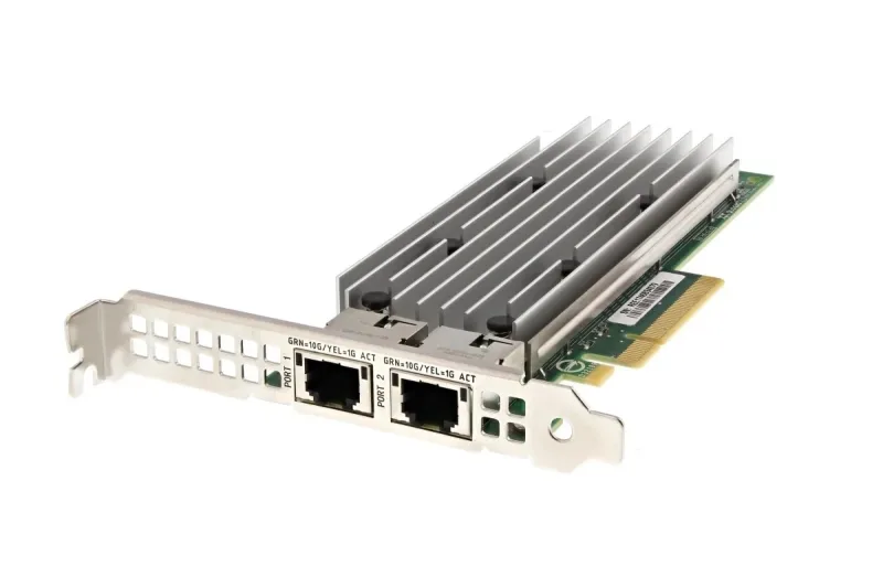 Dell VCXN5 QL41162 2-Ports 10GBase-T PCI Express Full Height Converged Network Adapter. In Stock