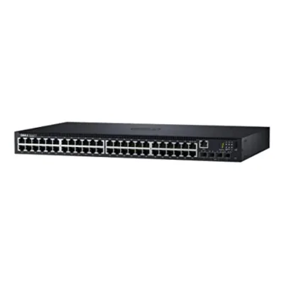 VI43P - Dell PowerConnect N1500 Series N1548 48 x Ports 10/100/1000 PoE+ + 4 x Ports 10 Gigabit Ethernet SFP Layer 2 Managed Ethernet Switch