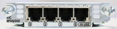 Cisco VIC-4FXS/DID FXS/DID Voice Interface Card