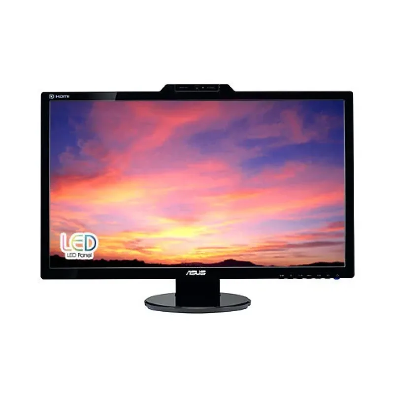 VK278Q Asus VK278Q 27 inch WideScreen 2ms 10,000,000:1 VGA/DVI/HDMI/DisplayPort LCD Monitor, w/ Speakers & Webcam (Black)