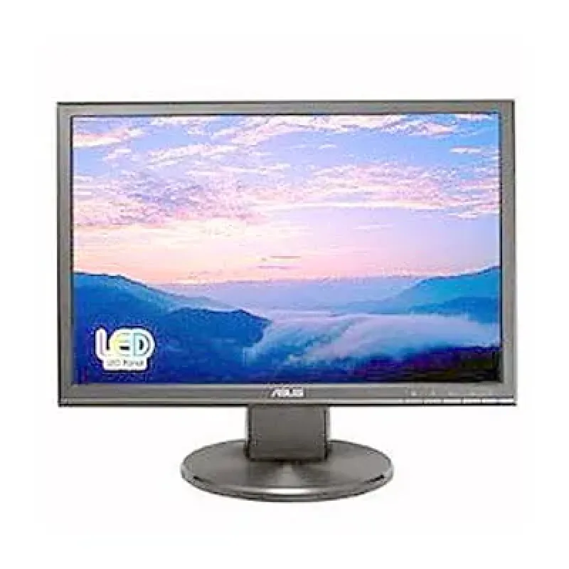 VW199T-P Asus VW199T-P 19 inch WideScreen 10,000,000:1 5ms VGA/DVI LED LCD Monitor, w/ Speakers (Black)