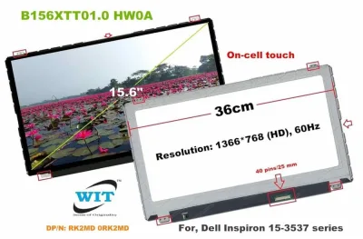 VXW7V - Dell 15.6-inch (1366 x 768) WXGA LED Panel