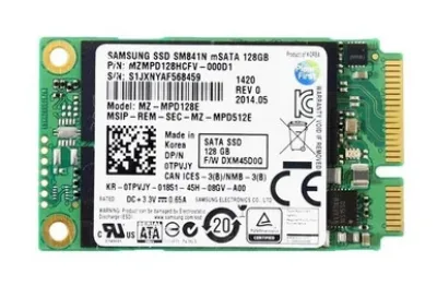 VXWMK - Dell 128GB mSATA 6Gb/s 1.8-inch Solid State Drive
