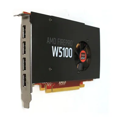 W2C47 - Dell AMD FirePro W5100 4GB Quad Port Video Card