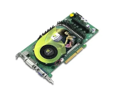 W5373 - Dell nVidia GEFORCE 6800 256MB GDDR3 SDRAM DVI/VGA/TV-OUT PCI Express X16 Graphics Card without Cable
