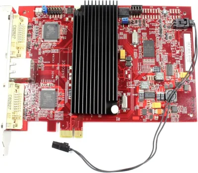 W808F - Dell PCI-e x1 Remote Access Host Card Dual DVI RJ45