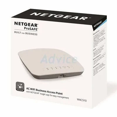 WAC510-100NAS - Netgear WAC510 IEEE 802.11ac 1.2Gbit/s Wireless Access Point