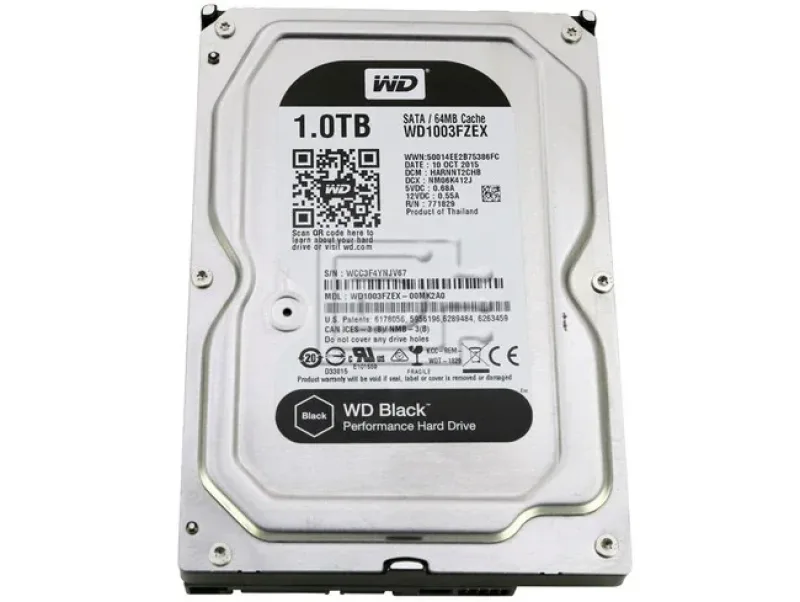 WD1003FBX - Western Digital RE3 1TB 7200RPM SATA 3Gb/s 32MB Cache 3.5-inch Hard Drive