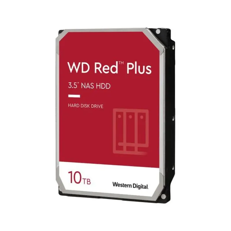 WD101EFBX-20PK - Western Digital Red Plus NAS 10TB 7200RPM SATA 6Gb/s 256MB Cache 3.5-inch Hard Drive