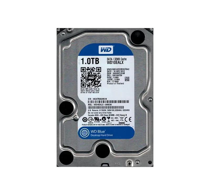 WD10EALX - Western Digital Caviar Blue 1TB 7200RPM SATA 6Gb/s 32MB Cache 3.5-inch Hard Drive