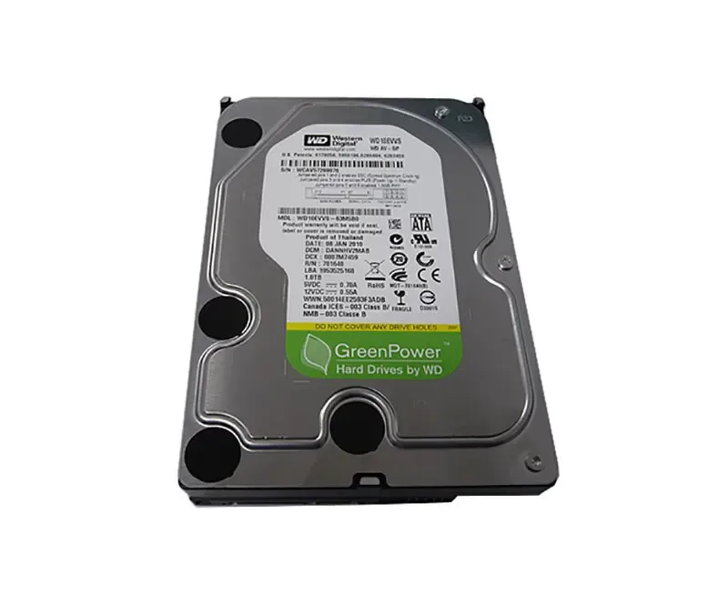 WD10EVVS - Western Digital AV-GP 1TB 5400RPM SATA 3GB/s 8MB Cache 3.5-inch Hard Drive