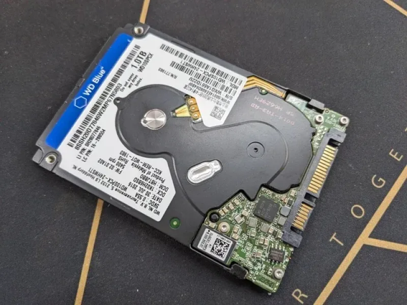 WD10SPCX-24HWST0 - Western Digital Blue 1TB 5400RPM SATA 6Gb/s 16MB Cache 2.5-inch Hard Drive