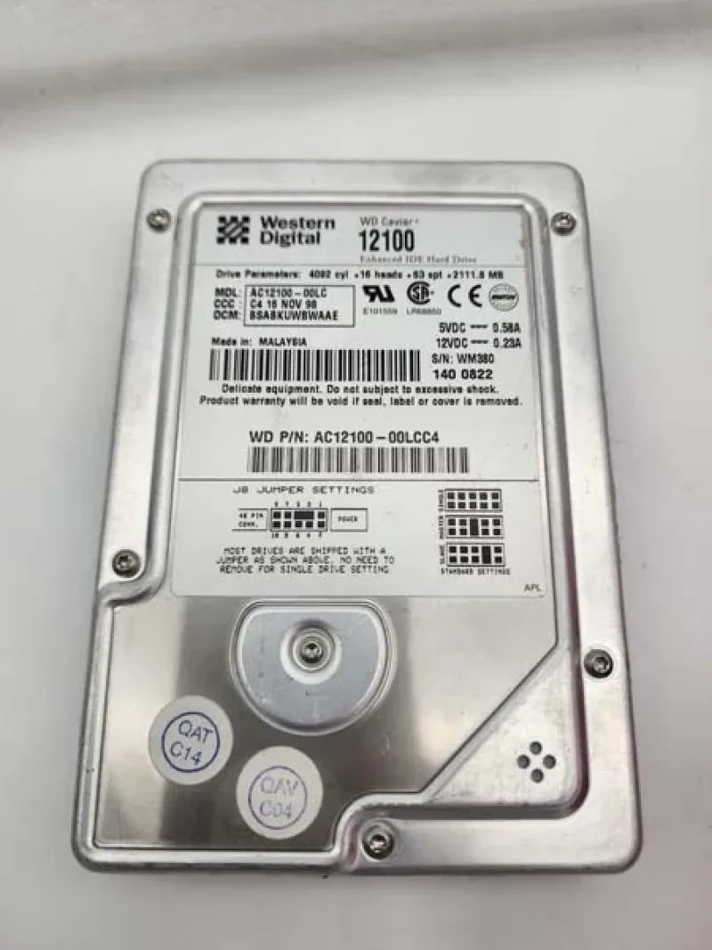 WD1200PD - Western Digital Caviar 120GB 7200RPM SATA 1.5Gb/s 8MB Cache 3.5-inch Hard Drive