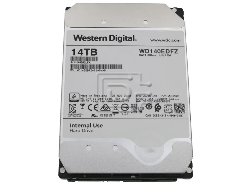 Western WD140EDFZ Western Digital WD140EDFZ 14TB 5400RPM SATA 6Gb/s 512MB Cache 3.5-Inch Hard Drive. In Stock