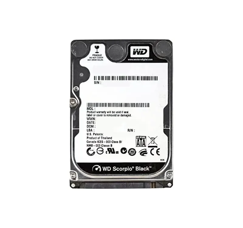 WD1600BEKT-75F3T0 - Western Digital Scorpio Black 160GB 7200RPM SATA 3Gb/s 16MB Cache 2.5-inch Hard Drive