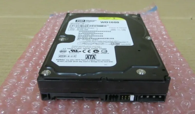 WD1600JS-75NCB3 - Western Digital Caviar Blue 160GB 7200RPM SATA 3Gb/s 8MB Cache 3.5-inch Hard Drive