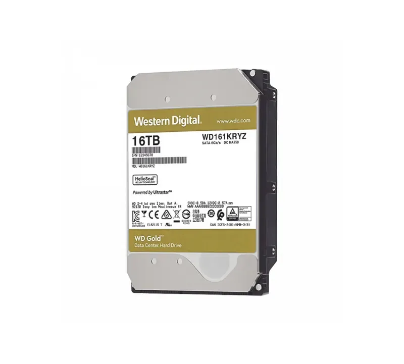 WD161KRYZ - Western Digital Gold 16TB SATA 6Gb/s 7200RPM 512MB Cache 3.5-inch Enterprise Hard drive