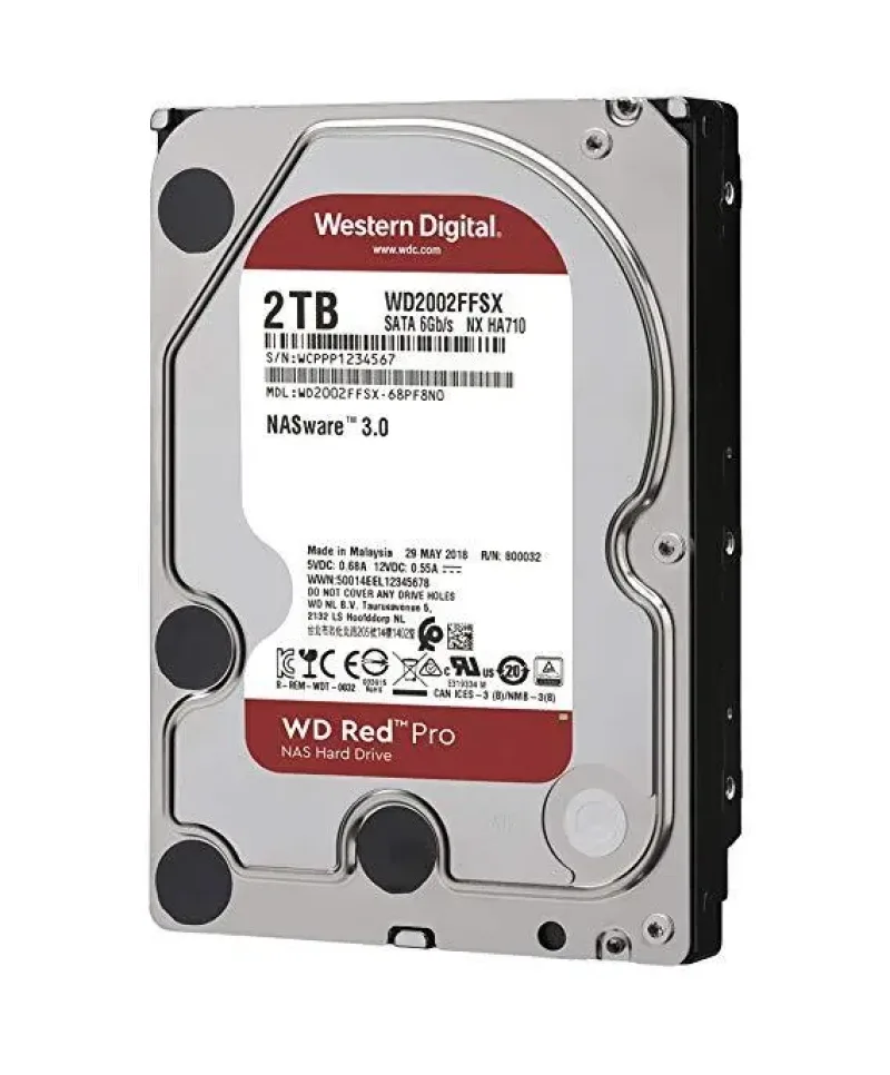 WD2002FFSX-68PF8N0 - Western Digital 2TB 7200RPM SATA 6Gb/s 64MB Cache 3.5-inch Hard Drive