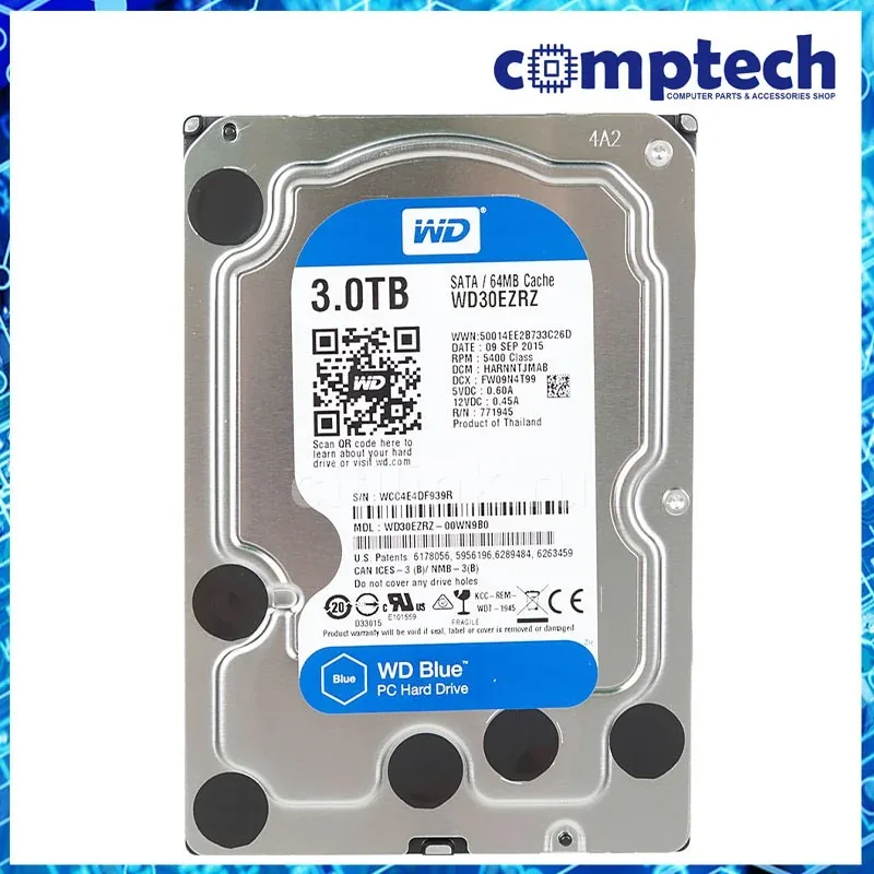 WD205BA-40AK - Western Digital Caviar 205BA 20GB 7200RPM ATA-66 2MB Cache 40-Pin 3.5-inch Hard Drive