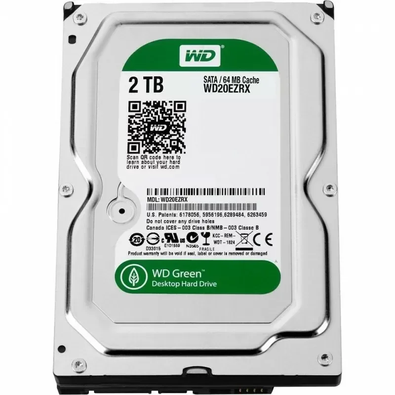 WD20EARS-22MVWB0 - Western Digital Caviar Green 2TB 5400RPM SATA 3Gb/s 64MB Cache 3.5-inch Hard Drive