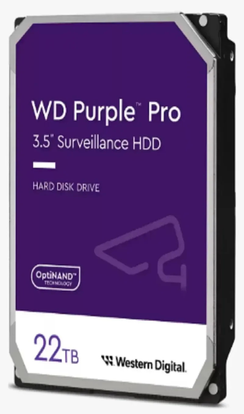 Western WD221PURP Western Digital WD221PURP Purple Pro 22TB 7200RPM 6Gb/s SATA 512MB Cache 3.5-Inch Hard Drive