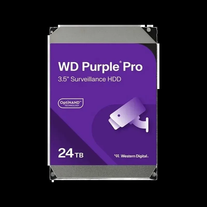 Western WD240PURP Western Digital WD240PURP Purple Pro 24TB 7200RPM 6Gb/s SATA 512MB Cache 3.5-Inch Hard Drive. In Stock