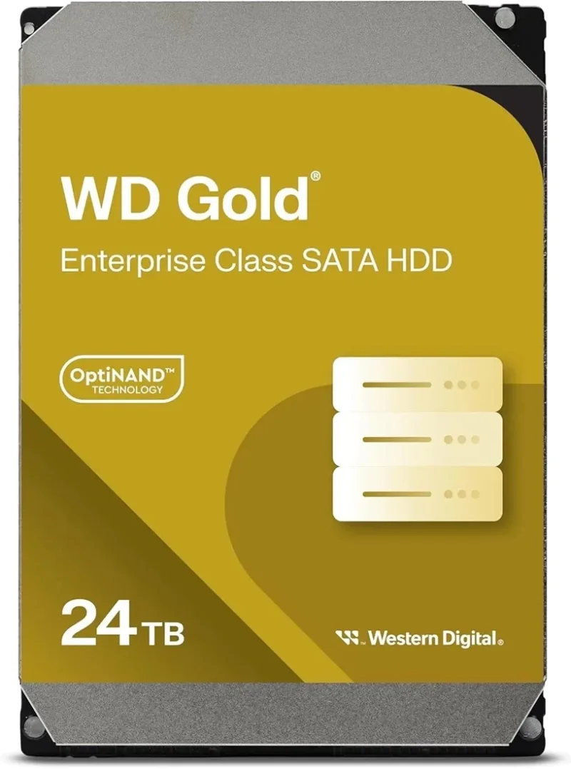Western WD242KRYZ Western Digital WD242KRYZ Gold 24TB 7200RPM SATA 6Gb/s 512MB Cache CMR 3.5-inch Enterprise Class Hard Drive . In Stock