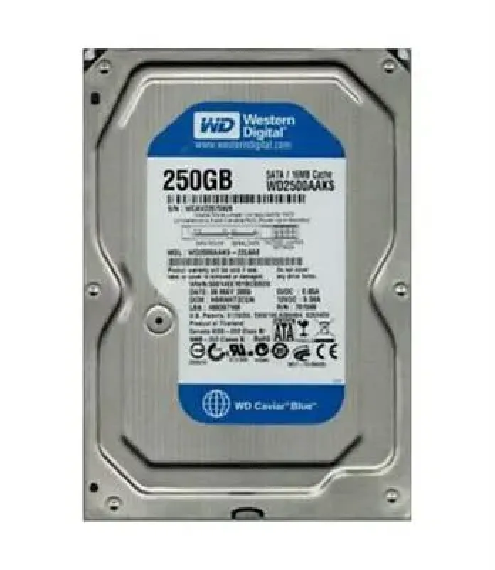 WD2500AAJS-22L9A0 - Western Digital Caviar Blue 250GB 7200RPM SATA 3GB/s 8MB Cache 3.5-inch Hard Drive