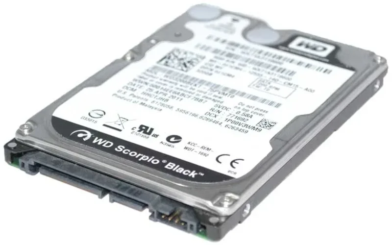 WD2500BEKX-00B7WT0 - Western Digital Black 250GB 7200RPM SATA 6Gb/s 16MB Cache 2.5-inch Hard Drive