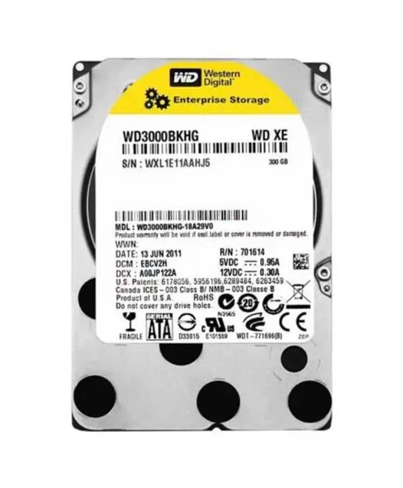 WD3000BKHG - Western Digital S25 300GB 10000RPM SAS 6Gb/s 32MB Cache 2.5-inch Hard Drive