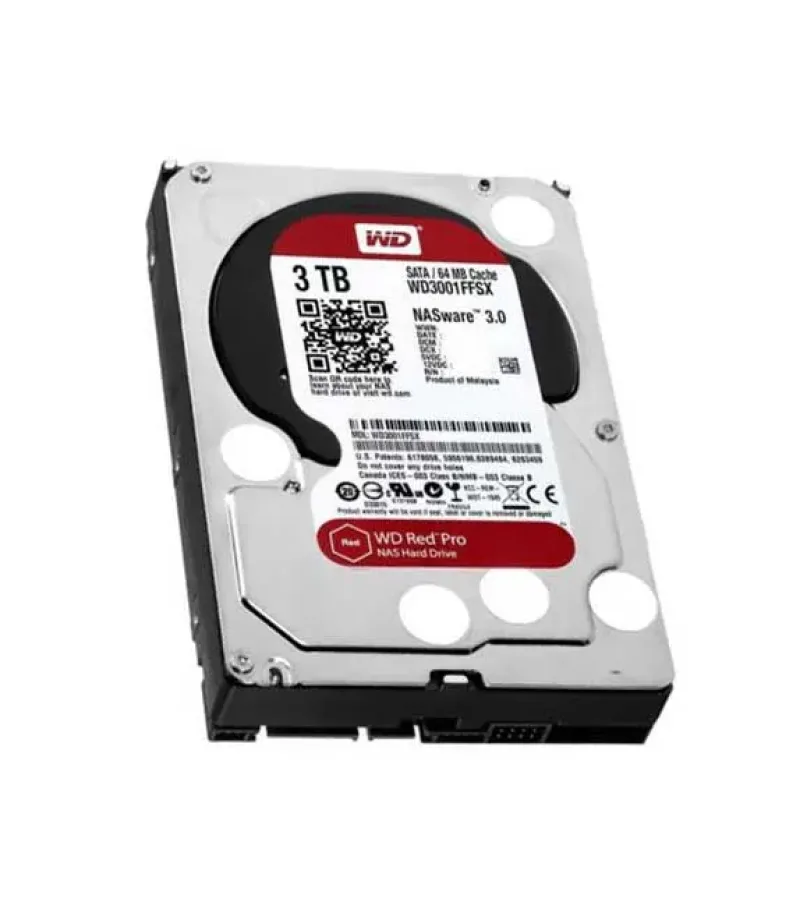 WD3001FFSX - Western Digital Red Pro 3TB 7200RPM SATA 6Gb/s 64MB Cache 3.5-inch Hard Drive