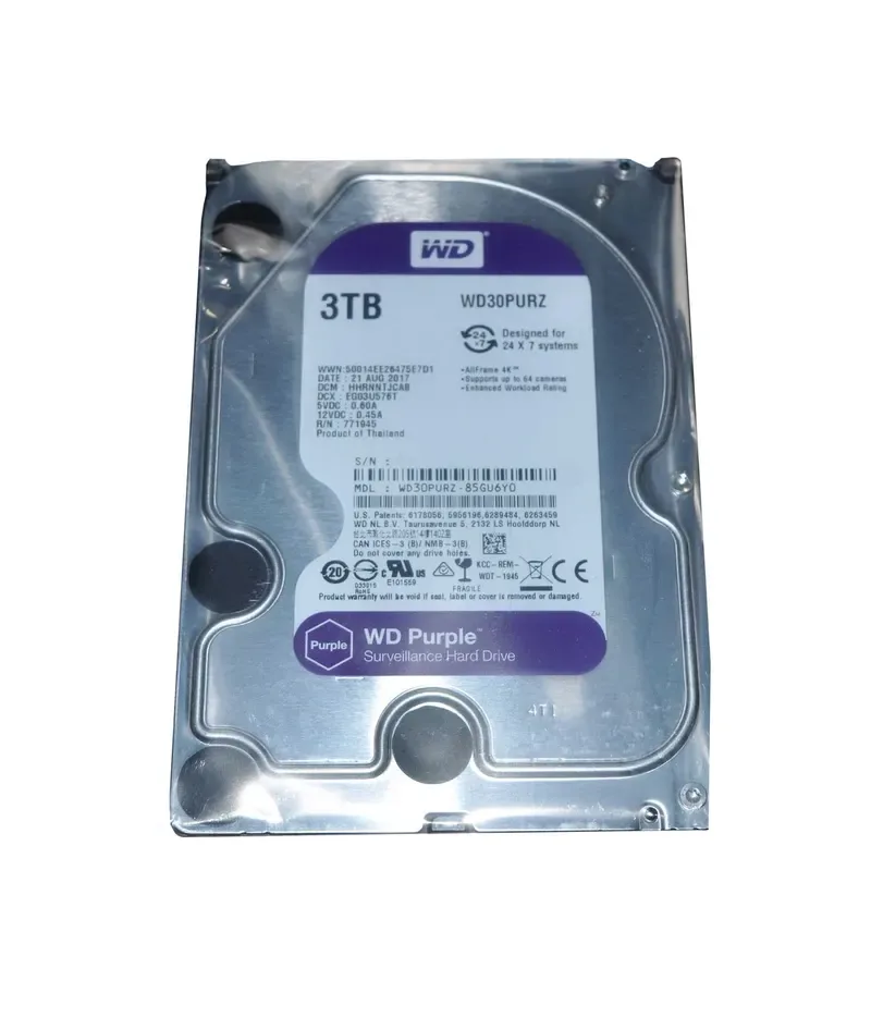 WD3009FYPX - Western Digital T3 3TB 5400RPM SATA 6Gb/s 64MB Cache 3.5-inch Hard Drive