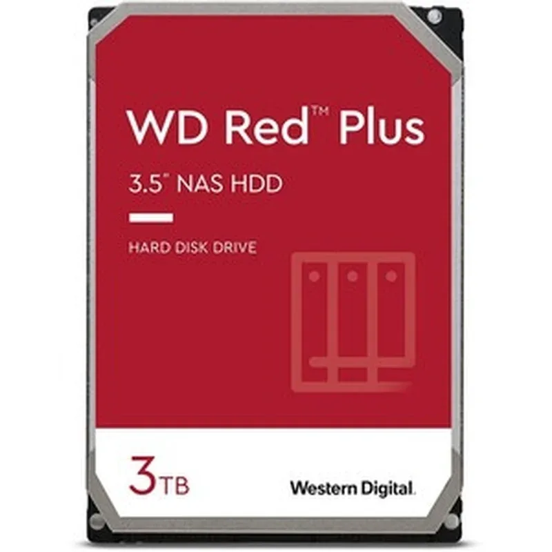 Western WD30EFPX Western Digital WD30EFPX Red Plus 3TB 5400RPM 6Gb/s SATA 256MB Cache 3.5-Inch Hard Drive. In Stock