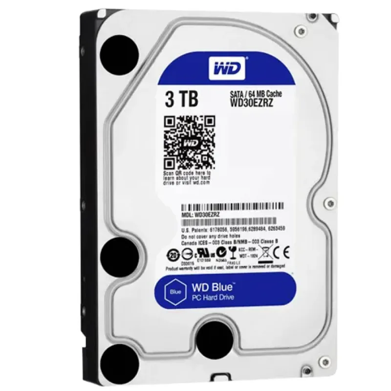 WD30EZRX-00MMM80 - Western Digital Green 3TB 5400RPM SATA 6Gb/s 64MB Cache 3.5-inch Hard Drive
