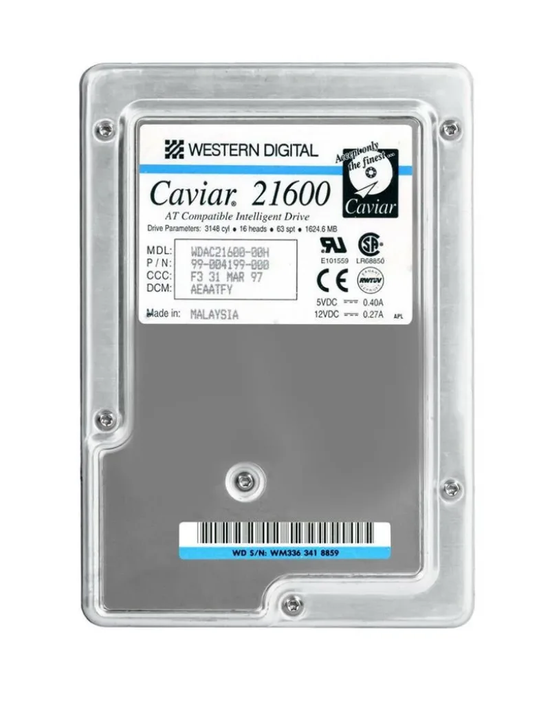 WD33200 - Western Digital Caviar 3.2GB 5200RPM ATA-33 256KB Cache 3.5-inch Hard Drive