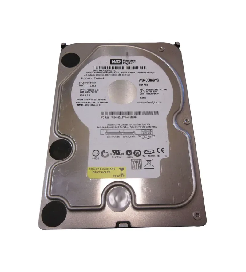 WD4000AVJB - Western Digital AV 400GB 7200RPM ATA-100 8MB Cache 3.5-inch Hard Drive