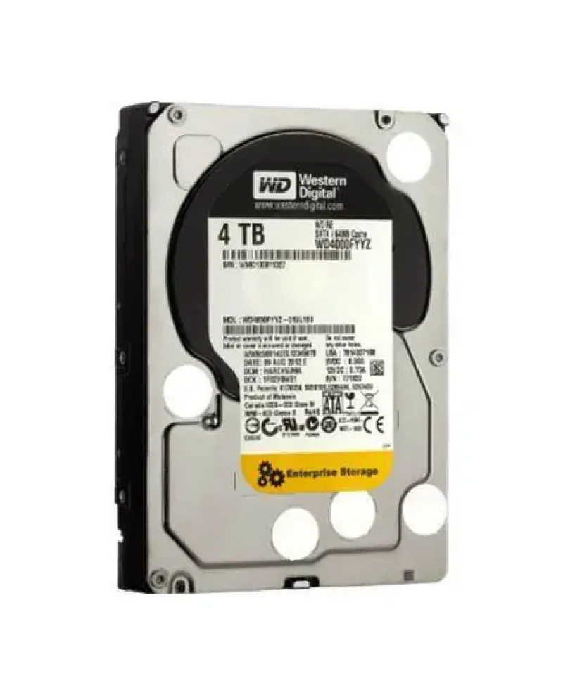 WD4000FYYX - Western Digital Re 4TB 7200RPM SATA 6Gb/s 64MB Cache 3.5-inch Hard Drive