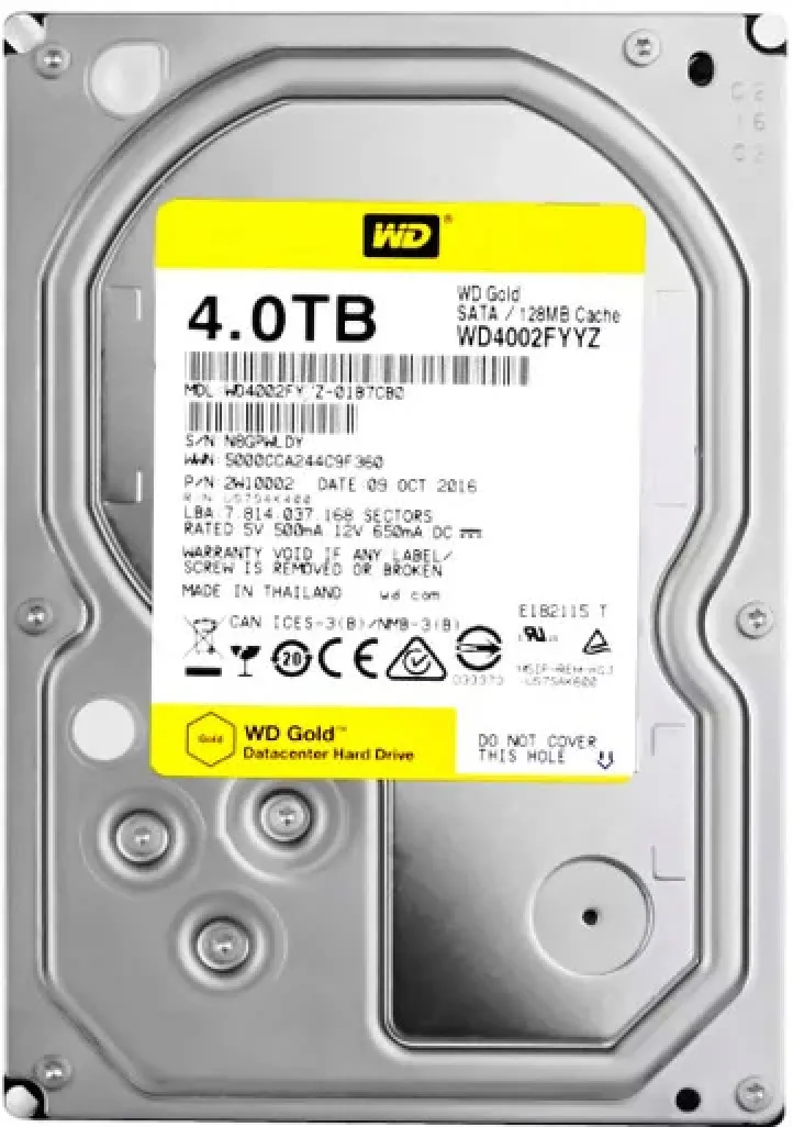 WD4000YS-01MPB0 - Western Digital RE2 400GB 7200RPM SATA 3Gb/s 16MB Cache 3.5-inch Hard Drive