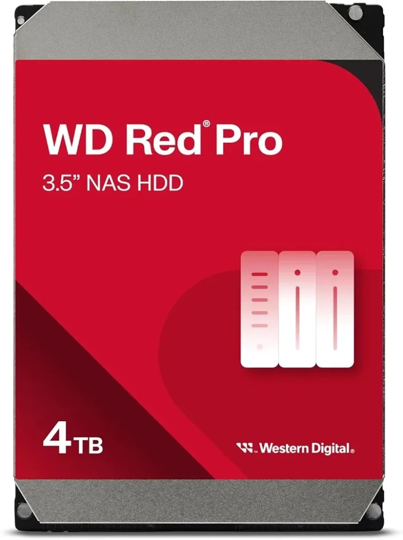 Western WD4005FFBX Western Digital WD4005FFBX Red Pro 4TB 7200RPM SATA 6Gb/s 256MB Cache 3.5-Inch Hard Drive