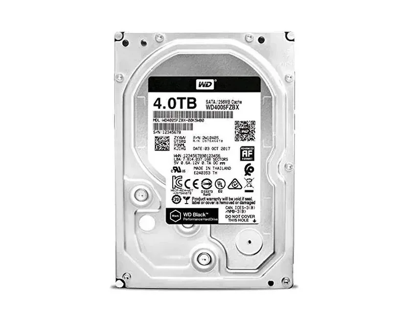 Western WD4005FZBX-00K5WB0 Western Digital WD4005FZBX-00K5WB0 4TB 7200RPM SATA 6Gb/s 3.5-Inch Hard Drive. In Stock