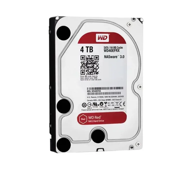 WD40EFRX - Western Digital Red 4TB 5400RPM SATA 6Gb/s 64MB Cache 3.5-inch Hard Drive